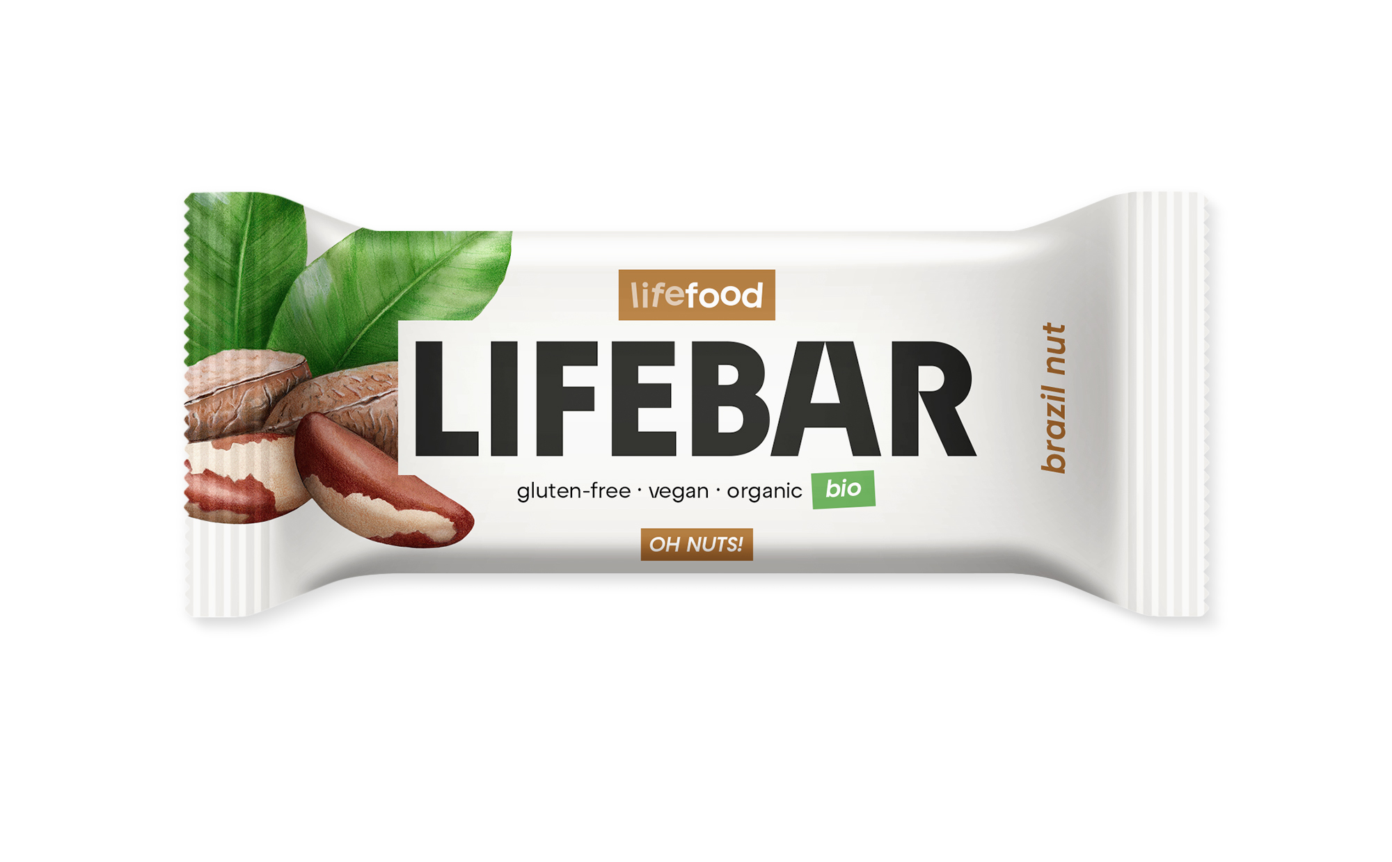 Lifefood Lifebar brazil glutenvrij bio & raw 40g